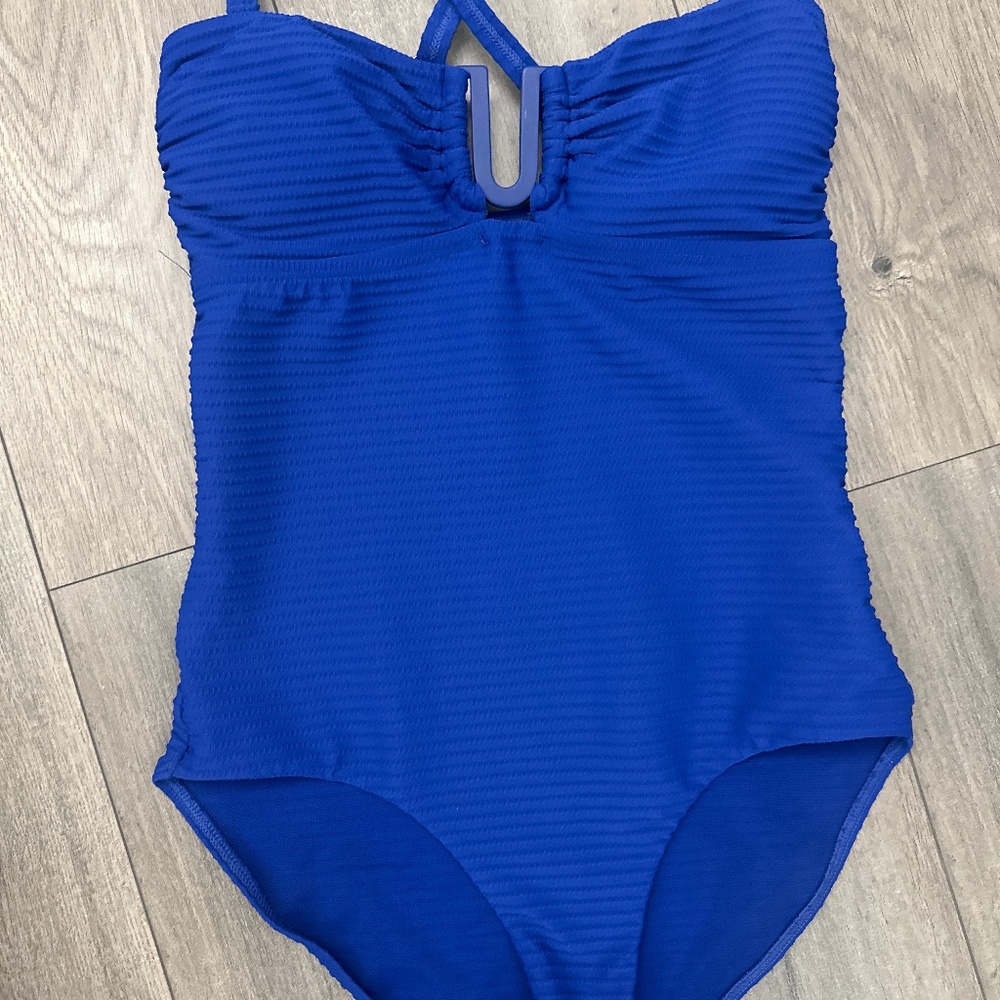 Sea level blue swimsuit